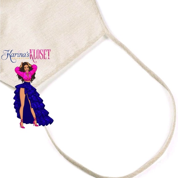 Jeweled Lash Diva Apron | Makeup Artist Apron | Lash Tech Apron | Pink Apron - Picture 2 of 3